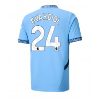 Manchester City Josko Gvardiol #24 Domaci Dres 2024-25 Kratak Rukav